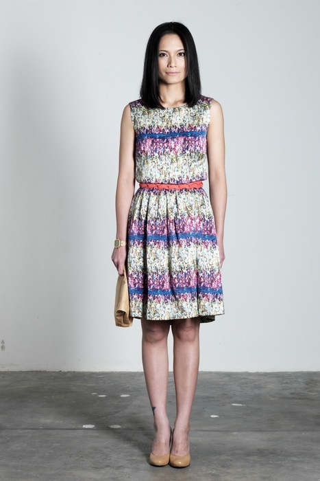 Impressionistic dress from FINCH